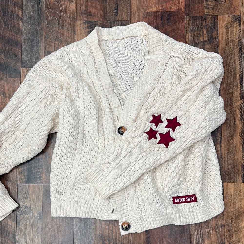 Taylor Swift Red TV Cardigan Sweater